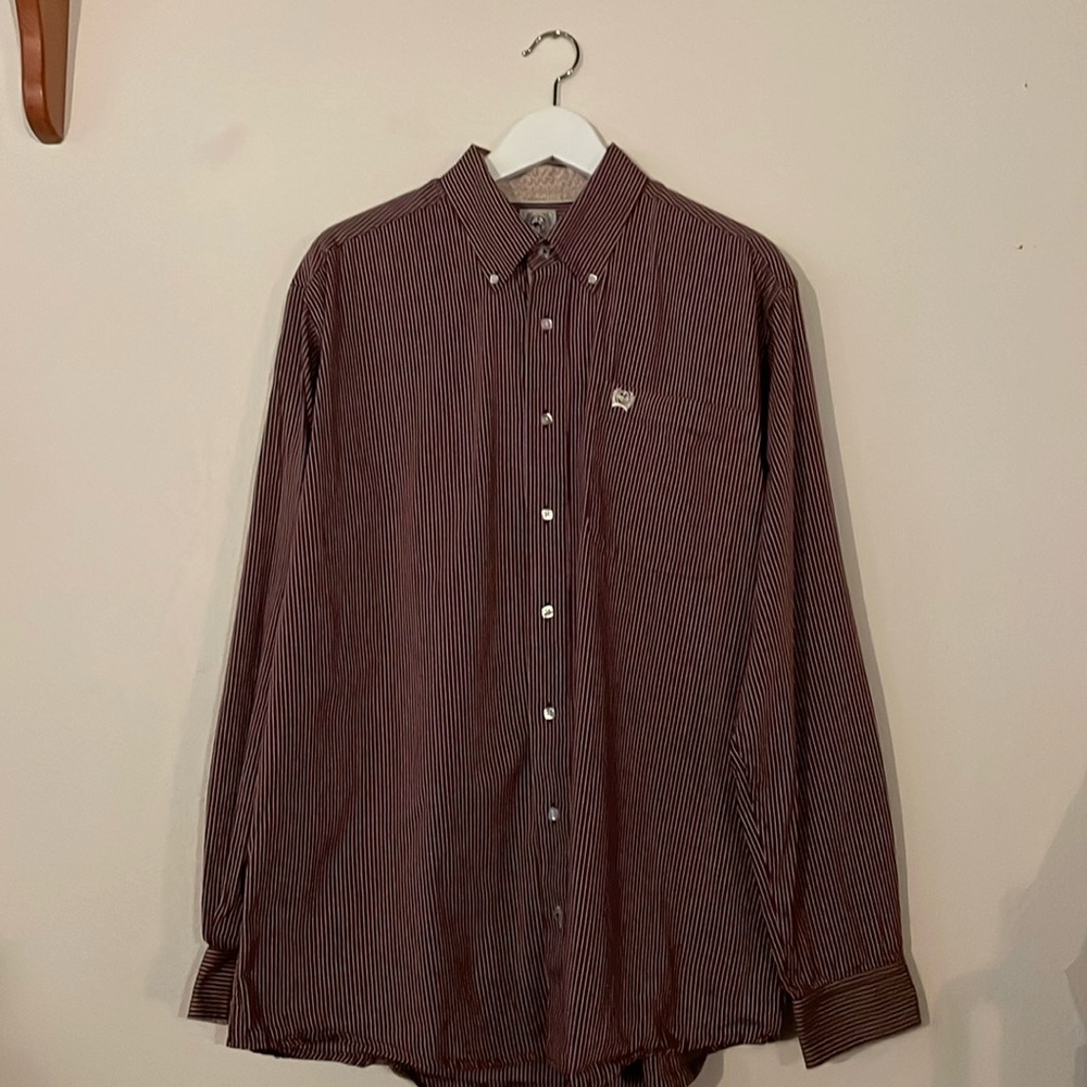 Cinch button up shirt mens workshirt dress shirt